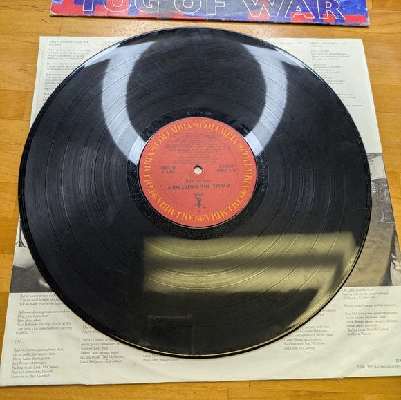 Paul McCartney 'Tug of War' Vinyl Record - Picture 7 of 8